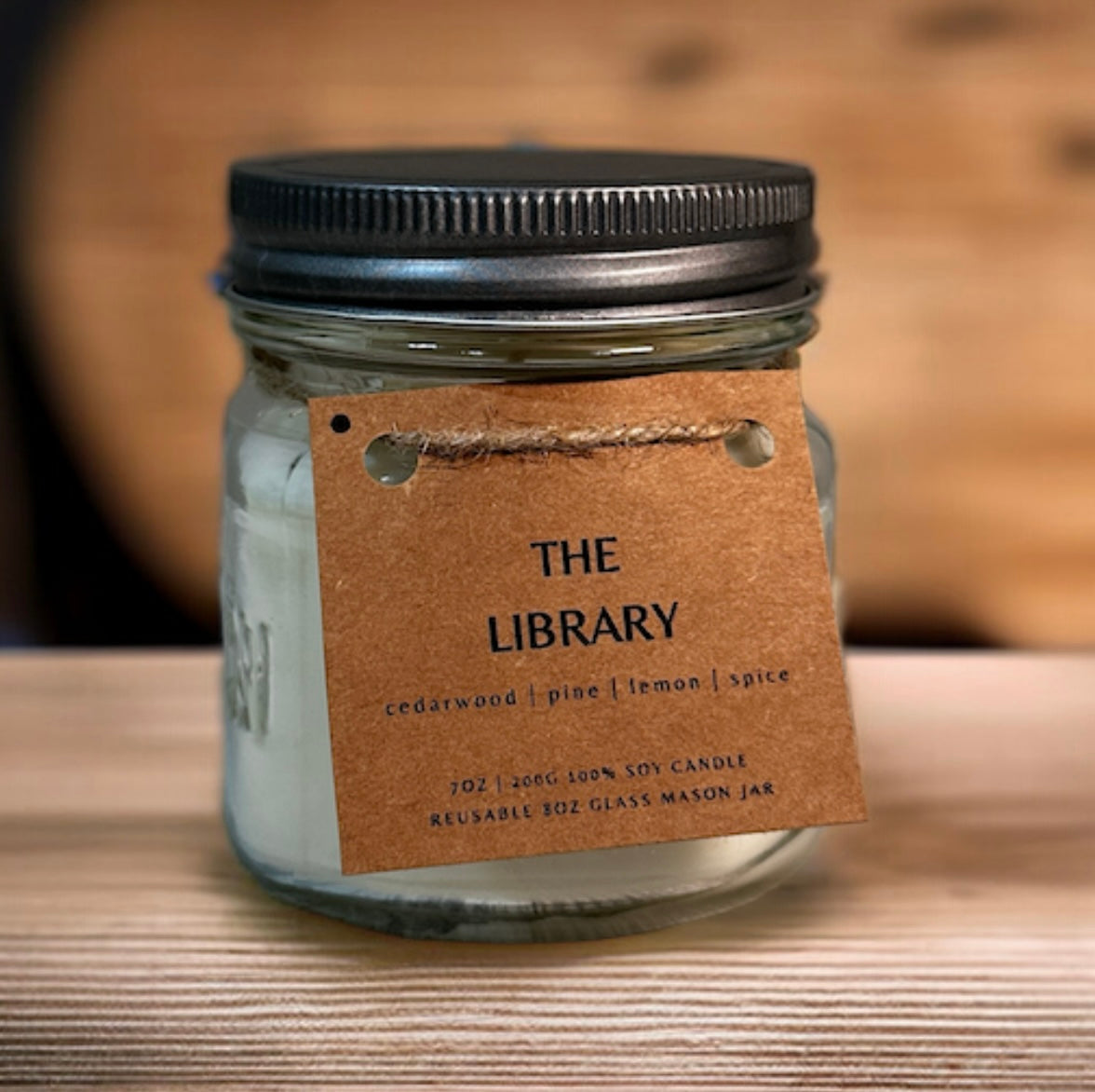 The Library - 7oz Mason