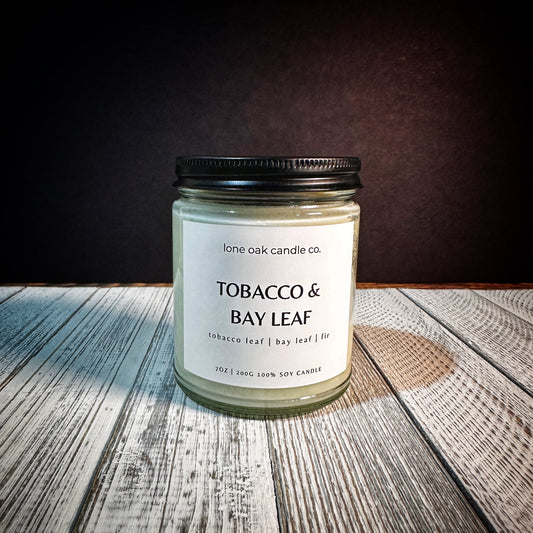 Tobacco Bay Leaf - 7oz Candle